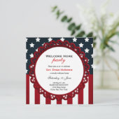 Welkom thuis Militaire Partij Kaart (Staand voorkant)