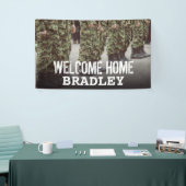 Welkom thuis | Militaire soldaat Spandoek (Beurs)