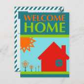 welkom thuis ( mod crayola ) briefkaart (Voorkant / Achterkant)