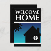 welkom thuis ( mod sunset ) kaart (Voorkant / Achterkant)