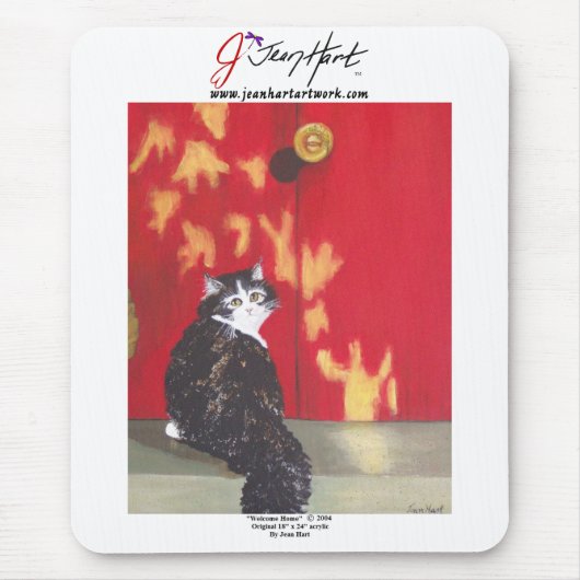 Welkom thuis muismat (Voorkant)