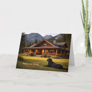 Welkom thuis Nieuw huis Makelaar en vrienden kaart