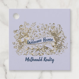 Welkom thuis - nieuwe thuisverkoper - Hartelijk da Bedankjes Labels