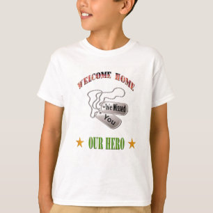 Welkom thuis ons Hero-Shirt T-shirt