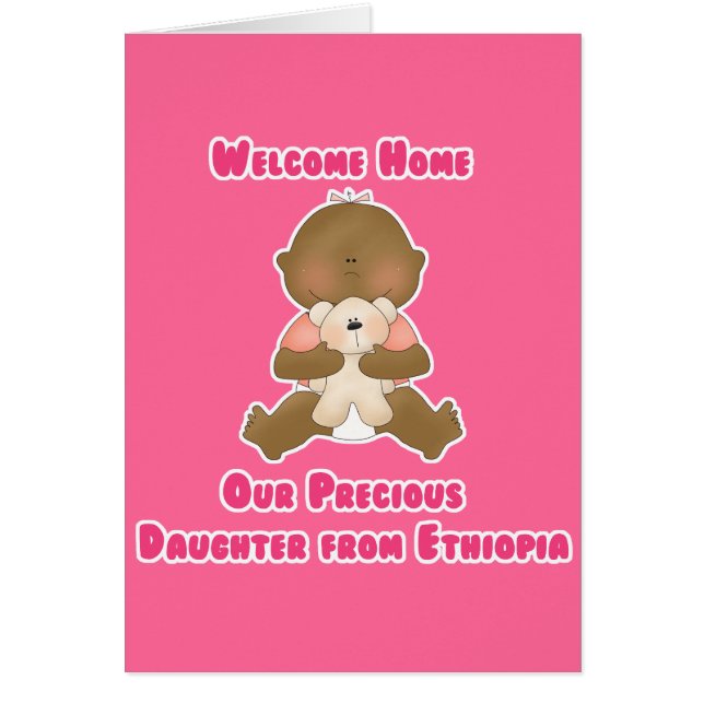 Welkom thuis onze kostbare dochter (Voorkant)