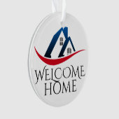 Welkom thuis ornament (voorkant)