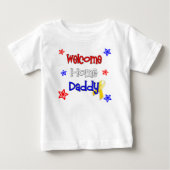 Welkom thuis Papa Baby Lange hoes Shirt (Voorkant)