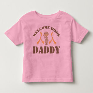 Welkom thuis papa kinder shirts