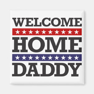 Welkom thuis papa magneet