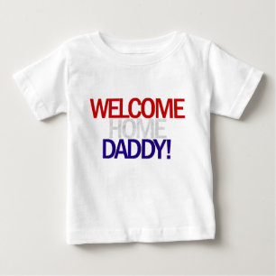 Welkom thuis Papa Patriotic T-shirt