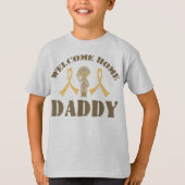 Welkom thuis papa t-shirt (Voorkant)