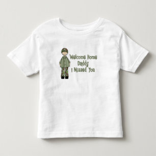 Welkom thuis, pappie brat (zoon) kinder shirts