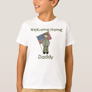 Welkom thuis, pappie brat (zoon) t-shirt