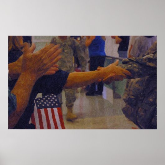 Welkom thuis poster (Voorkant)