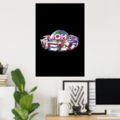 Welkom thuis poster (Thuiskantoor)