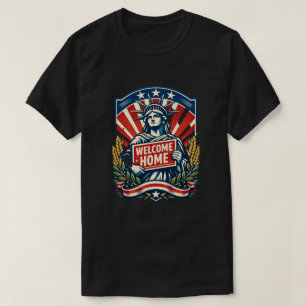 Welkom Thuis Poster Statue of Liberty T-shirt