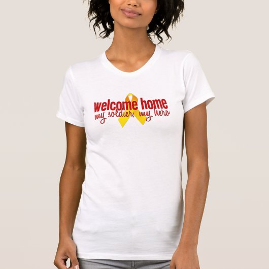 Welkom thuis t-shirt (Voorkant)