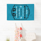 Welkom thuis uit de gevangenis spandoek (Insitu)