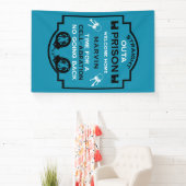 Welkom thuis uit de gevangenis spandoek (Insitu)