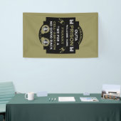 Welkom thuis uit de gevangenis spandoek (Beurs)