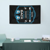 Welkom thuis uit de gevangenis spandoek (Beurs)