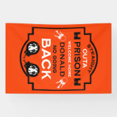 Welkom thuis uit de gevangenis spandoek (Horizontaal)