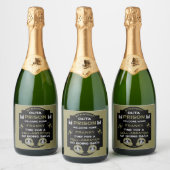 Welkom thuis uit de gevangenis sparkling wijnetiket (Flessen)