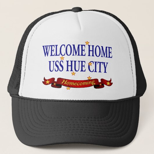 Welkom thuis USE Hue City Trucker Pet (Voorkant)