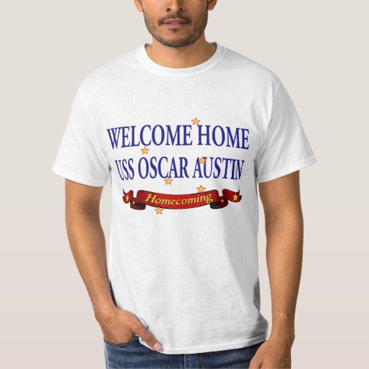 Welkom thuis USH Oscar Martin T-shirt (Voorkant)