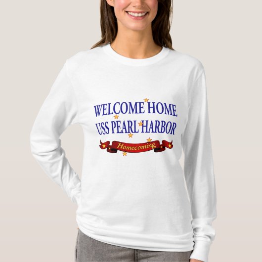 Welkom thuis USH Pearl Harbour T-shirt (Voorkant)