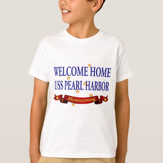 Welkom thuis USH Pearl Harbour T-shirt (Voorkant)