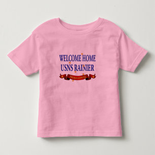 Welkom thuis USNS Rainier Kinder Shirts