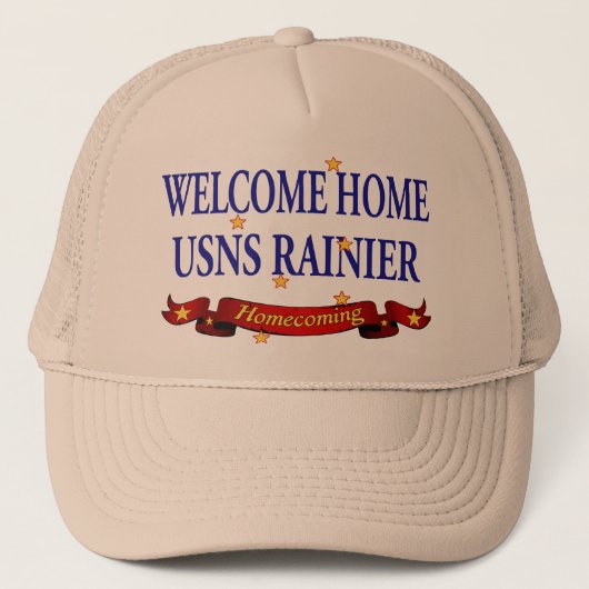 Welkom thuis USNS Rainier Trucker Pet (Voorkant)
