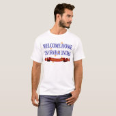 Welkom thuis USS Abraham Lincoln T-shirt (Voorkant volledig)
