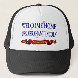 Welkom thuis USS Abraham Lincoln Trucker Pet