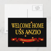 Welkom thuis USS Anzio Briefkaart (Voorkant / Achterkant)