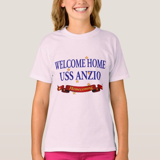 Welkom thuis USS Anzio T-shirt (Voorkant)