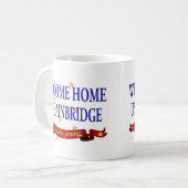 Welkom thuis USS Bainbridge Koffiemok (Voorkant links)