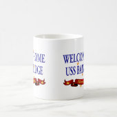 Welkom thuis USS Bainbridge Koffiemok (Center)