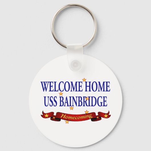 Welkom thuis - USS Bainbridge Sleutelhanger (Voorkant)