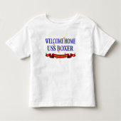 Welkom thuis USS Boxer Kinder Shirts (Voorkant)