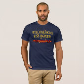 Welkom thuis USS Boxer T-shirt (Voorkant volledig)