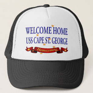 Welkom thuis USS Cape St. George Trucker Pet