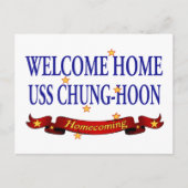 Welkom thuis USS Chung-Hoon Briefkaart (Voorkant)