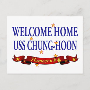 Welkom thuis USS Chung-Hoon Briefkaart