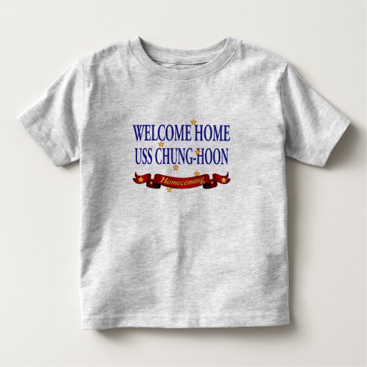 Welkom thuis USS Chung-Hoon Kinder Shirts (Voorkant)