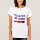 Welkom thuis USS Enterprise T-shirt (Voorkant)