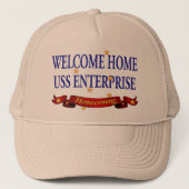 Welkom thuis USS Enterprise Trucker Pet (Voorkant)