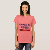 Welkom thuis USS Halsey T-shirt (Voorkant volledig)