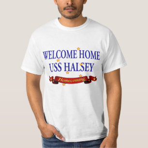 Welkom thuis USS Halsey T-shirt